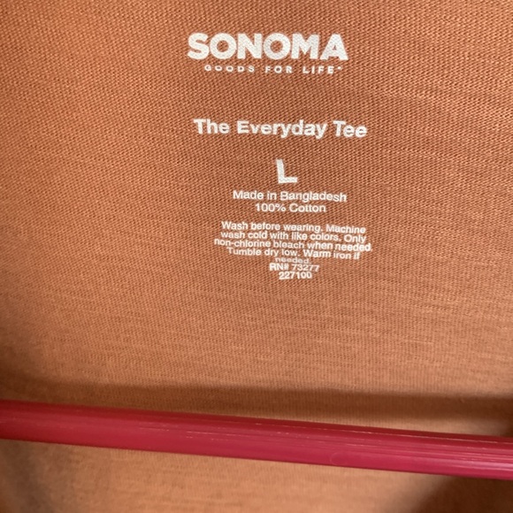 Set of 4 Sonoma Long Sleeve Tee Shirts - Picture 12 of 16